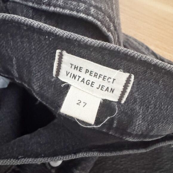 MADEWELL The Perfect Vintage Jean Washed Black 27 MD711 - Picture 10 of 12